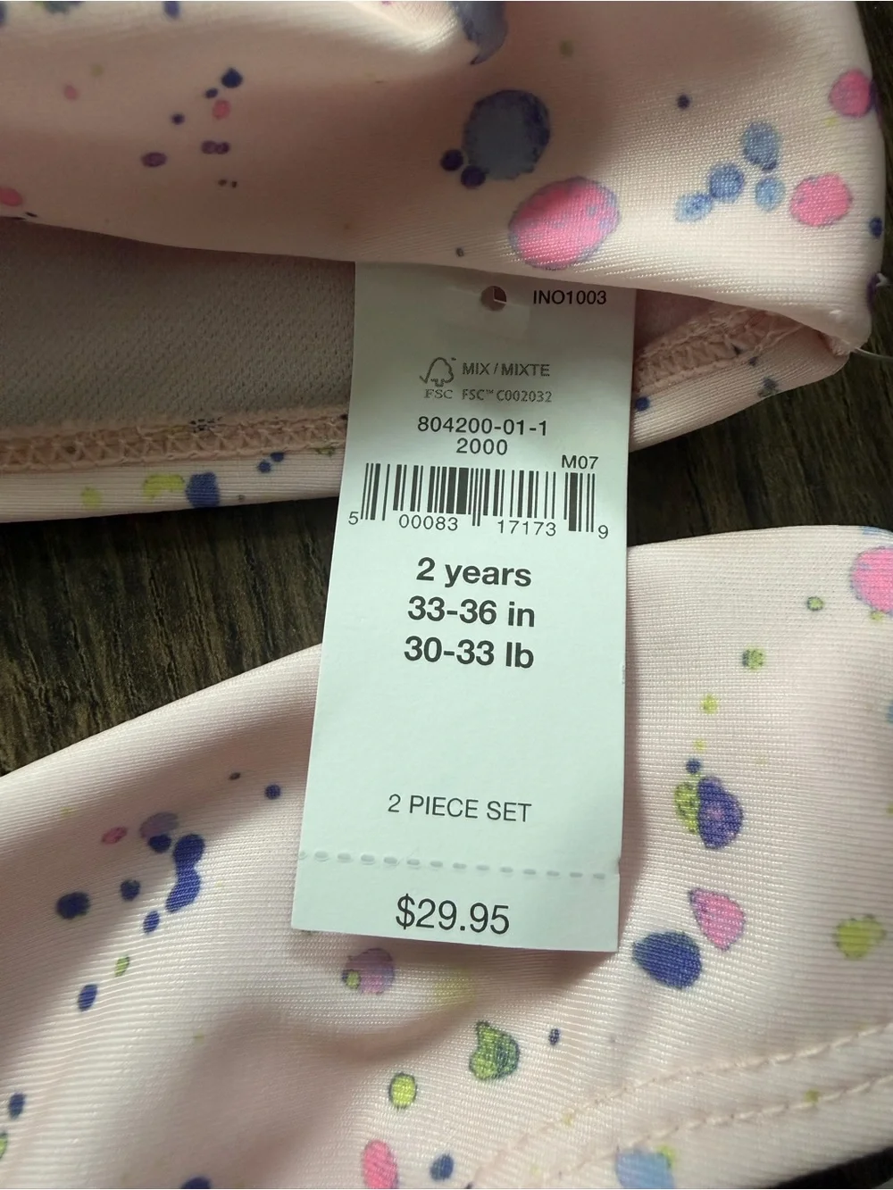 NWT Baby Gap Girls Bathing Suit